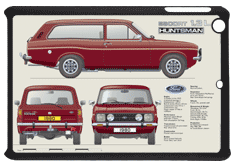 Ford Escort MkII Huntsman 1980 Small Tablet Covers